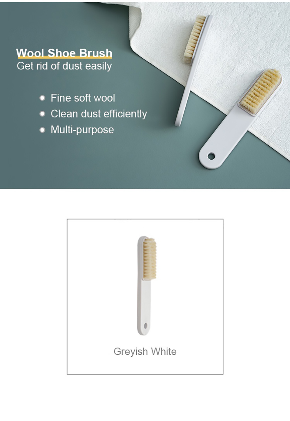 Wool shoe brush-2